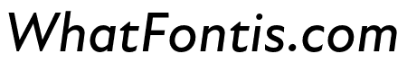 Atten New Medium Italic
