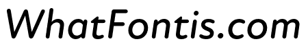 Atten Round New Medium Italic
