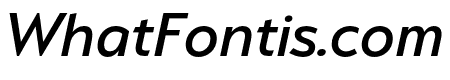Serenity Medium Italic