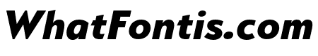 Serenity Heavy Italic