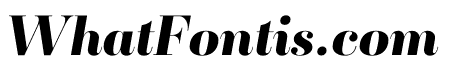 Ambroise Std ExtraBold Italic