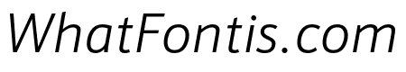 Schnebel Sans Pro Expand Light Italic