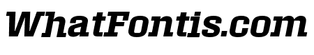 Roster Condensed Semibold Italic