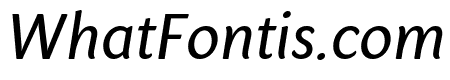 Sharik Sans Regular Italic