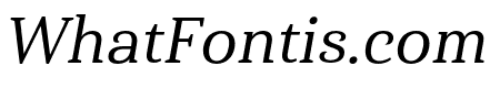 Haboro Serif Ext Medium It