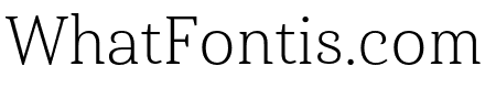 Haboro Serif Ext Light