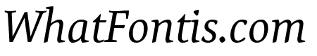 Expo Serif Pro Italic