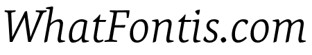 Expo Serif Pro Light Italic