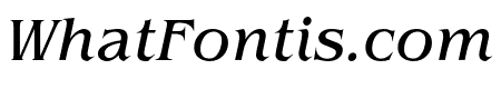 Benguiat Pro ITC Book Condensed Italic