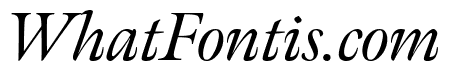 Meno Display Condensed Italic