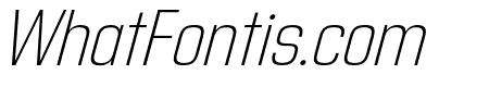 Address Sans Pro Cd ExtraLight It