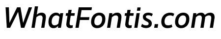 RealistNarrow Medium Italic
