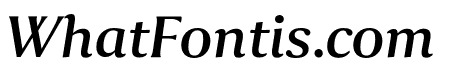 Collier Condensed Black Italic