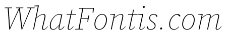Source Serif Pro ExtraLight Italic