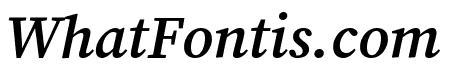 Source Serif Pro Semibold Italic
