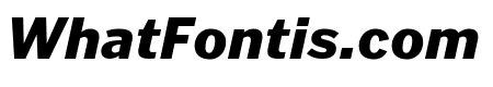 PoynterGothicTextCond Black Italic