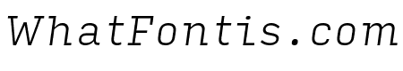 Input Serif Compressed Extra Light Italic