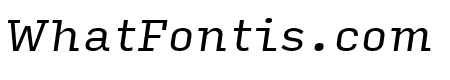 Input Serif Compressed Italic