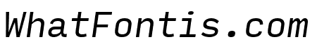 Input Mono Compressed Italic