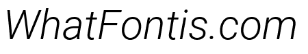 Roboto Condensed Light Italic
