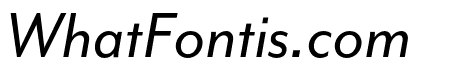 Mr Eaves San OT Reg Italic