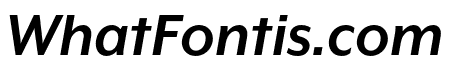 Mr Eaves XL San OT Bold Italic