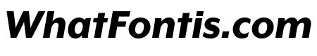Mr Eaves XL San OT Heavy Italic