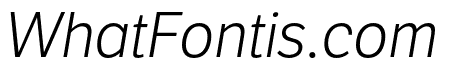 LFT Etica Display Thin Italic