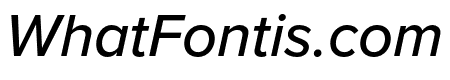 Proxima Nova Extra Condensed Medium Italic