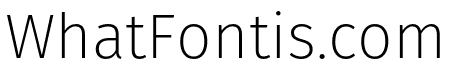Fira Sans Compressed Four