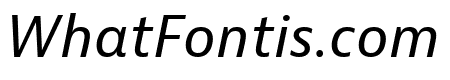 Bernina Sans Compressed Regular Italic