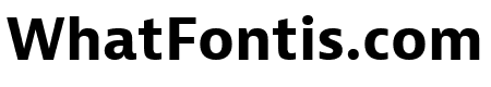 Bernino Sans Compressed Bold