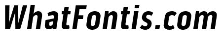 Pill Gothic 300mg Bold Italic