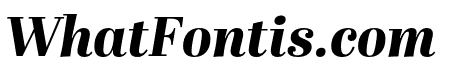 Abril Text ExtraBold Italic