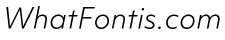 Objektiv Mk3 Light Italic