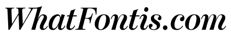 ModernoFBComp BoldItalic