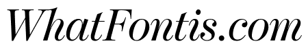 ModernoFBComp RegularItalic