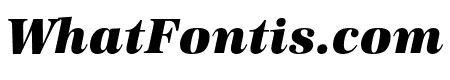 URW Antiqua Extra Narrow Extra Bold Oblique