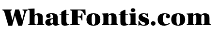 URW Antiqua Extra Wide Extra Bold