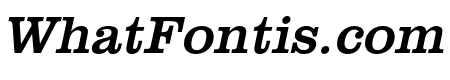 Clarendon URW Extra Narrow Regular Oblique