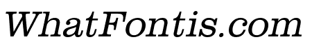 Clarendon URW Extra Wide Light Oblique