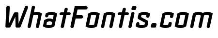 Clicker Compressed Semi Bold Italic