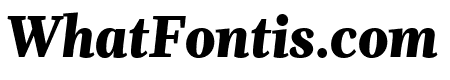 Whitman Display Extra Black Italic