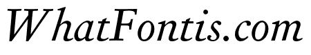 Corundum Text Light SC Italic