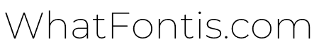 Montserrat Alternates ExtraLight