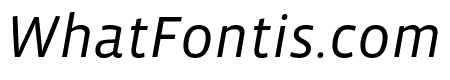 Vista Sans Nar OTCE Book Italic