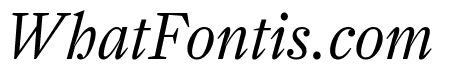 Farnham Display Light Italic