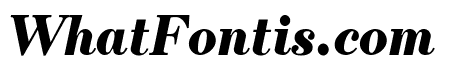 Escrow Condensed Black Italic