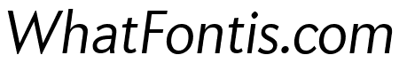 Apres Light Italic