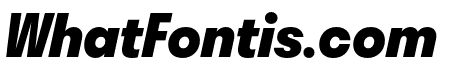 Stratos ExtraBold Italic